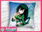 Pillow _ Boku no hero academia BNHA _ Tsuyu Asui Froppy _ Hugging pillowcase anime 45cm x45cm - 1